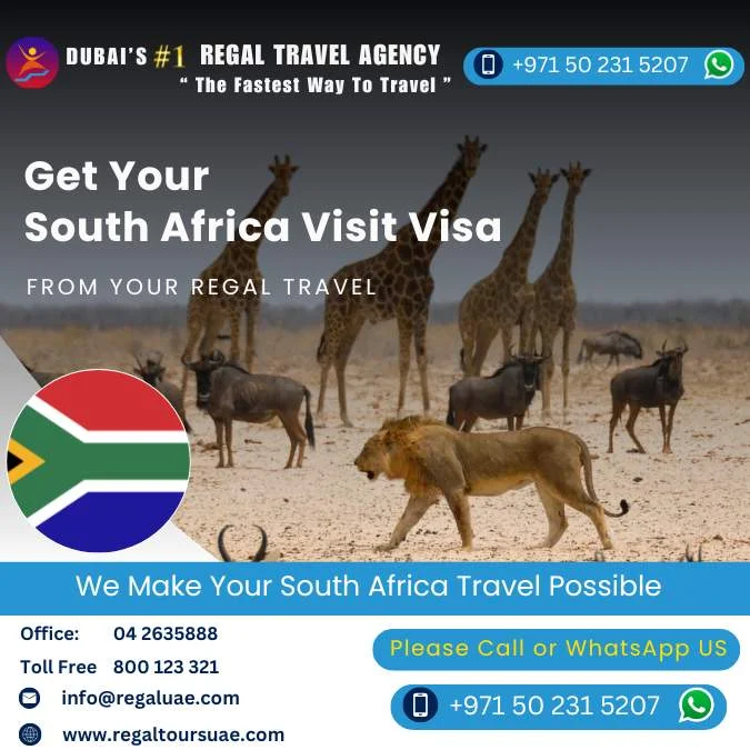 South Africa Visit Visa from Dubai