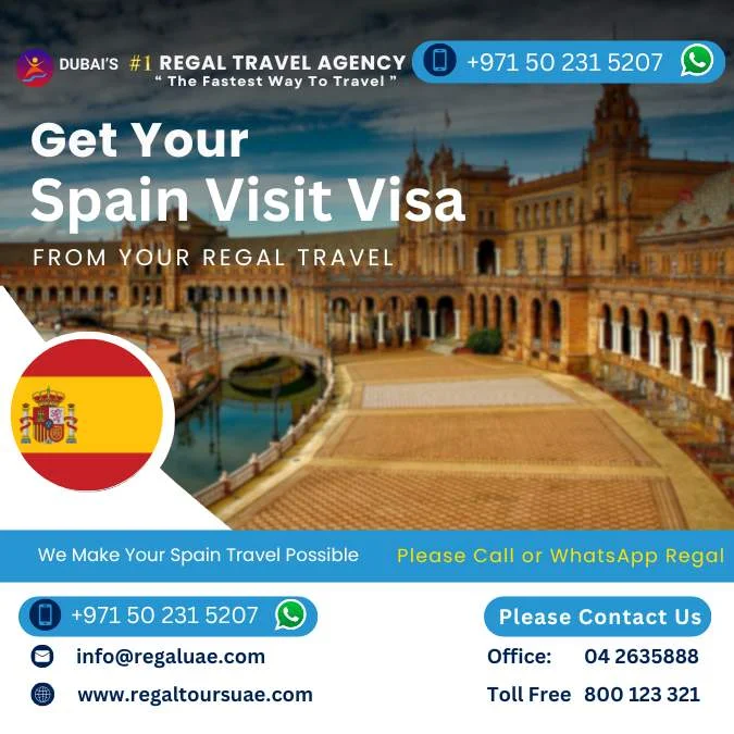 Spain Visa from Dubai