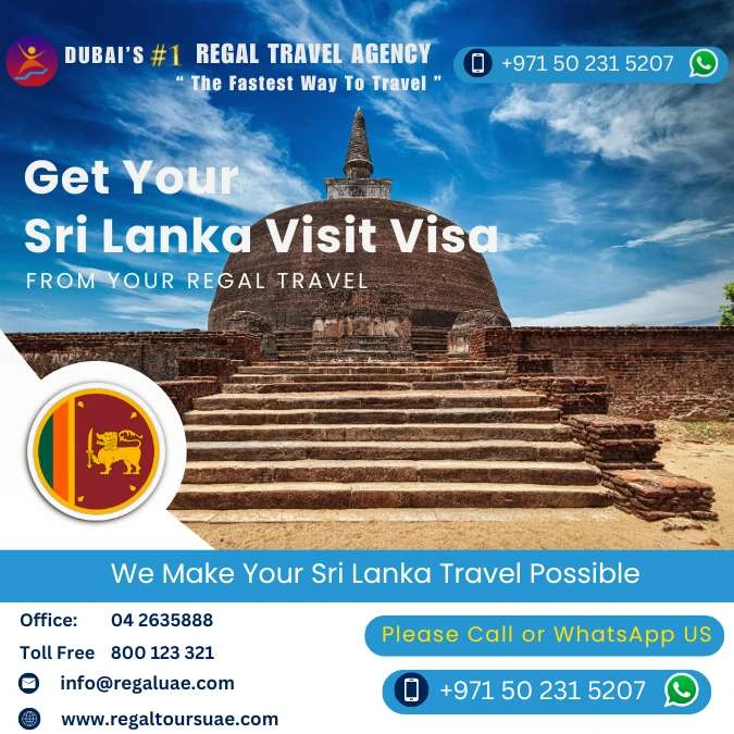 Sri Lanka visit visa from dubai