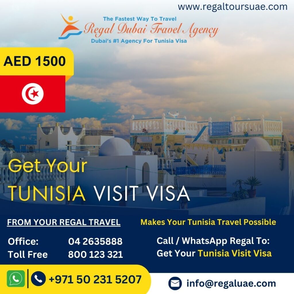 Tunisia Visa from Dubai