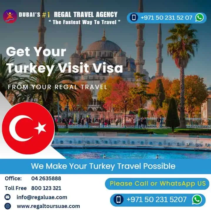 Turkey visa from Dubai