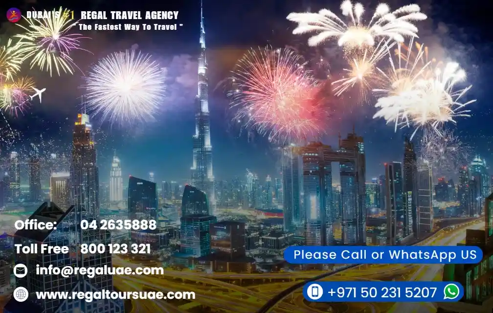 New year celebration in Dubai